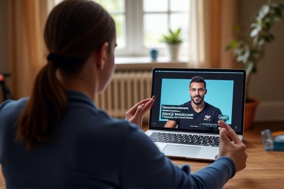Remote fitness coaching and virtual workouts